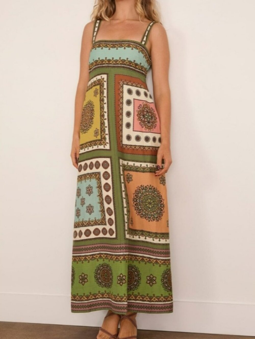 Alemais Contina Day Dress in Multi - Picture 2 of 6